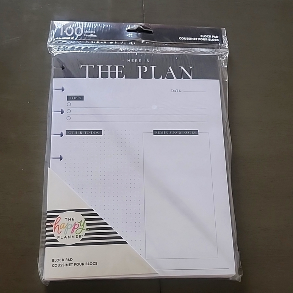 HAPPY PLANNER 100 sheets